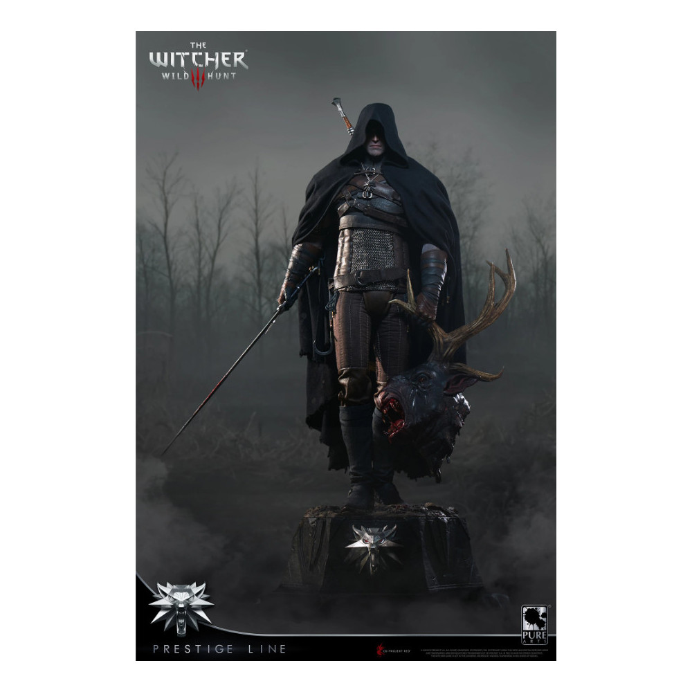 The Witcher Estátua 1:2 de Geralt de Rívia Pure Arts PRESTIGE III