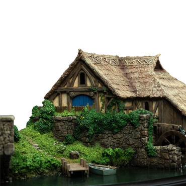 Diorama Hobbiton Moinho e Ponte 31 X 17 Cm O Hobbit: Uma Viagem Inesperada