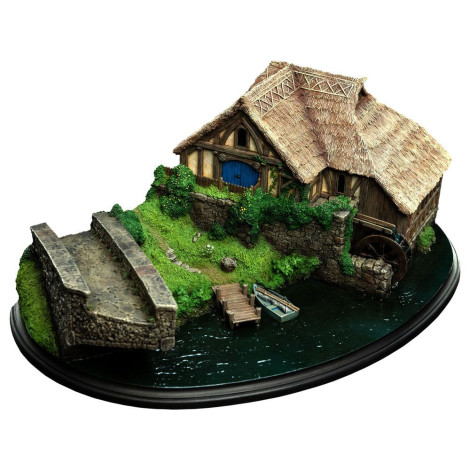 Diorama Hobbiton Moinho e Ponte 31 X 17 Cm O Hobbit: Uma Viagem Inesperada