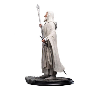 Figura 1/6 Gandalf O Branco (Série Clássica) 37 Cm O Senhor dos Anéis