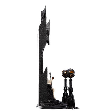 Figura 1/6 Saruman O Branco no Trono 110 Cm O Senhor dos Anéis