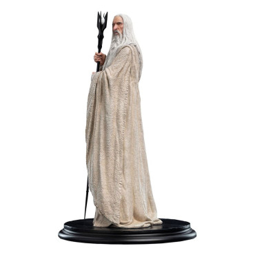 Figura 1/6 Saruman O Feiticeiro Branco (Série Clássica) 33 Cm O Senhor dos Anéis