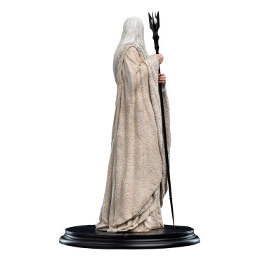 Figura 1/6 Saruman O Feiticeiro Branco (Série Clássica) 33 Cm O Senhor dos Anéis