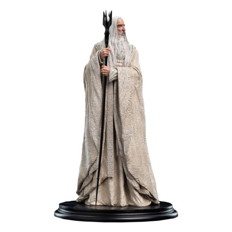 Figura 1/6 Saruman O Feiticeiro Branco (Série Clássica) 33 Cm O Senhor dos Anéis