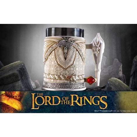 Caneca Gandalf O Branco 15 Cm O Senhor dos Anéis