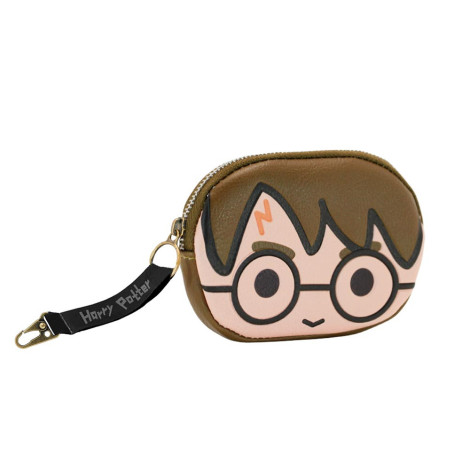 Bolsa para comprimidos Harry Potter Chibi castanha Bolsa para comprimidos castanha