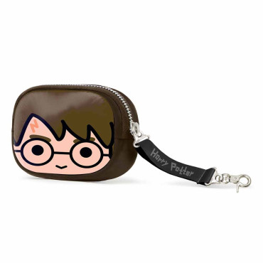 Bolsa para comprimidos Harry Potter Chibi castanha Bolsa para comprimidos castanha