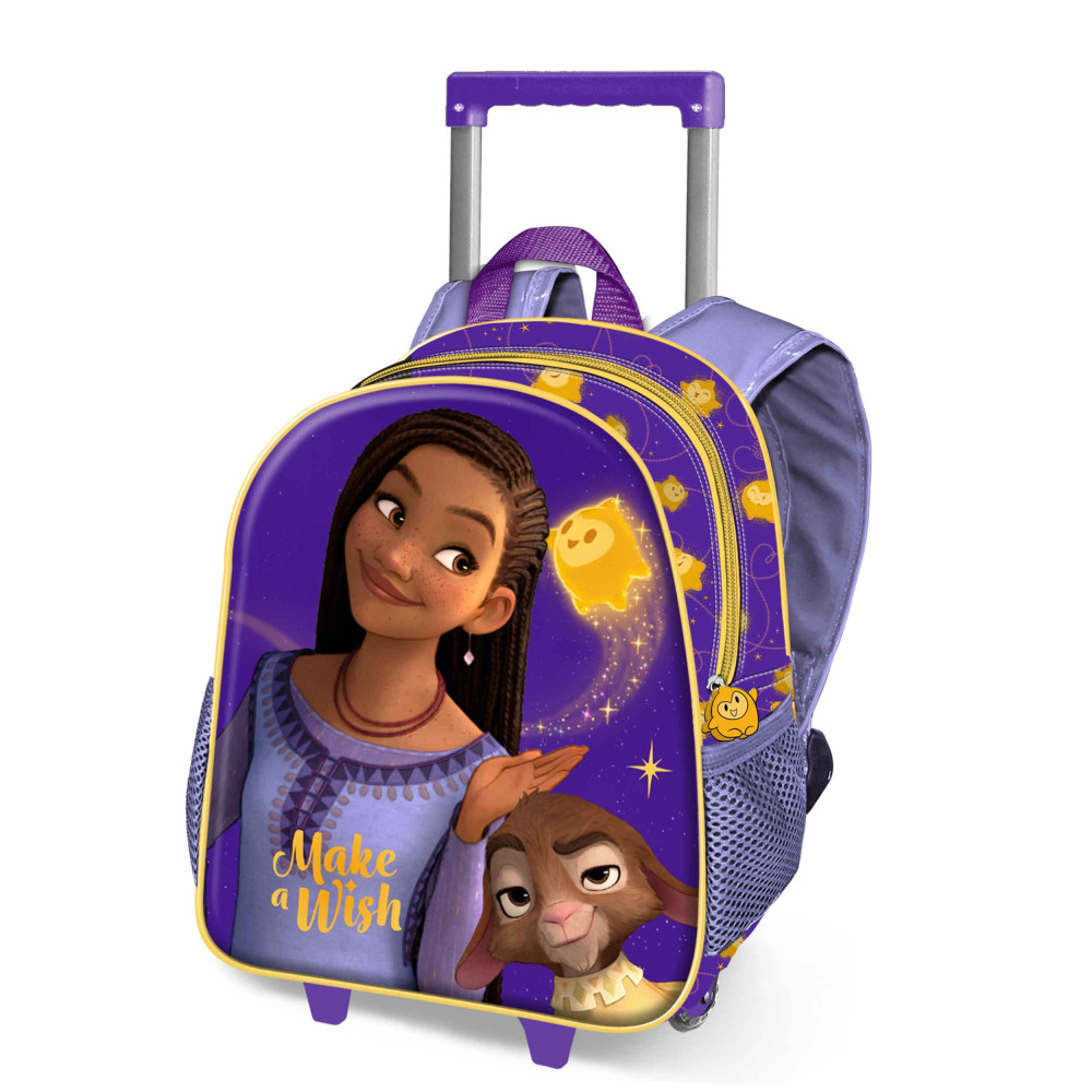 Disney Wish: O Poder dos Desejos Mochila com rodas 3D Star Lilás Disney Wish: O Poder dos Desejos Star