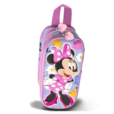 Estojo duplo 3D para lápis da Minnie Mouse Spring