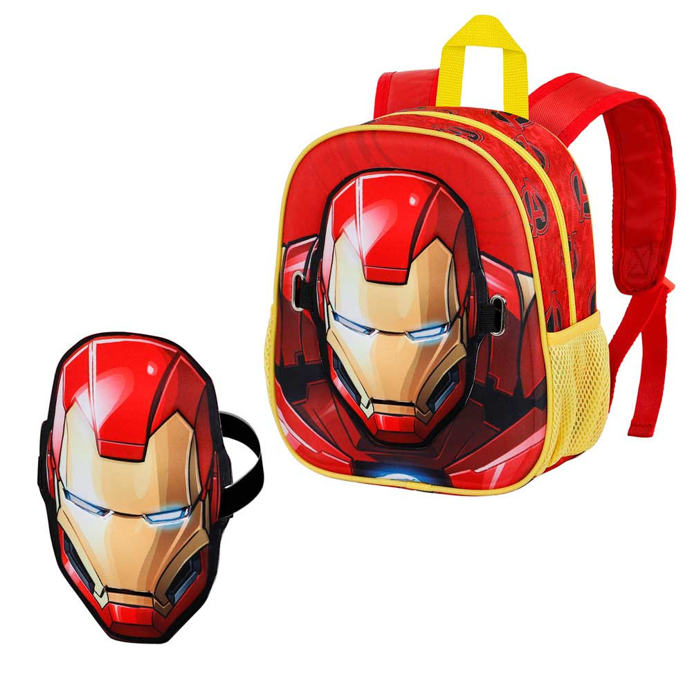 Marvel Iron Man Máscara Mochila Armadura