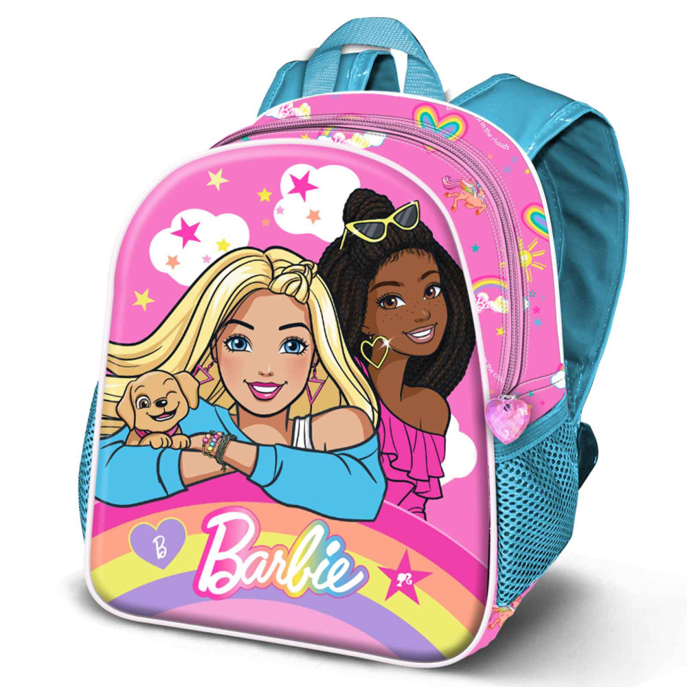 Mochila pequena Barbie Rainbowy 3D