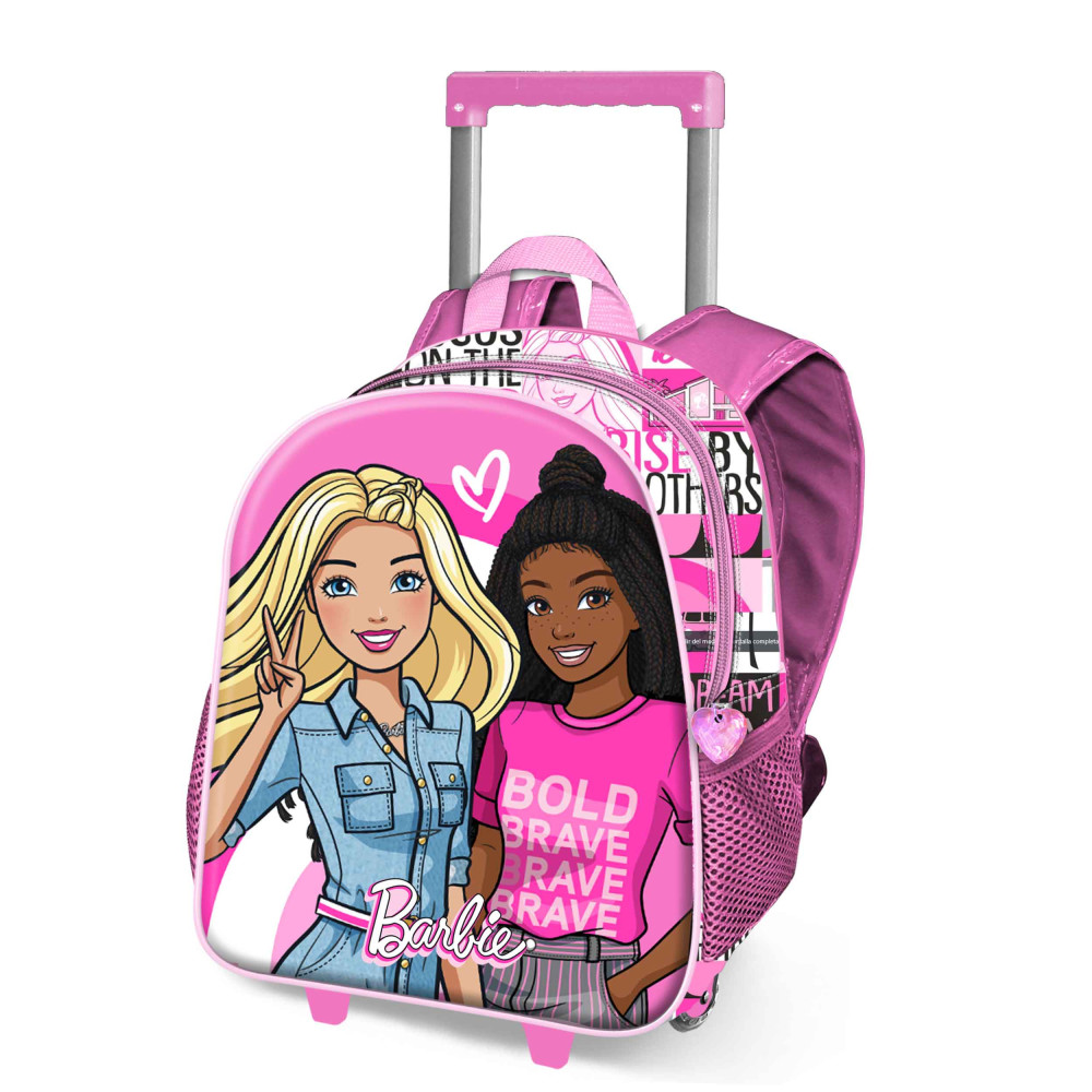 Barbie Brave 3D Mochila pequena cor-de-rosa