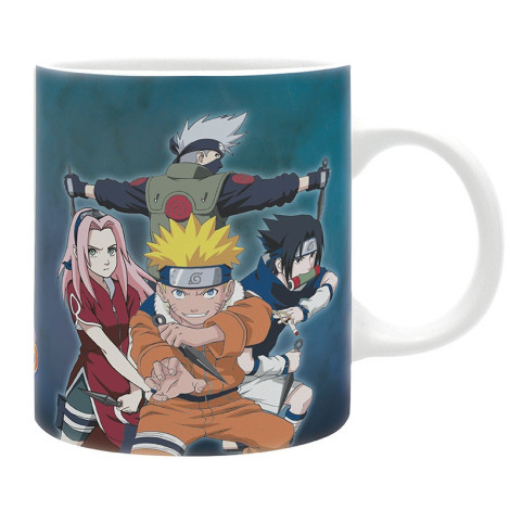 Equipa 7 vs Haku/Zabuza Caneca de Naruto