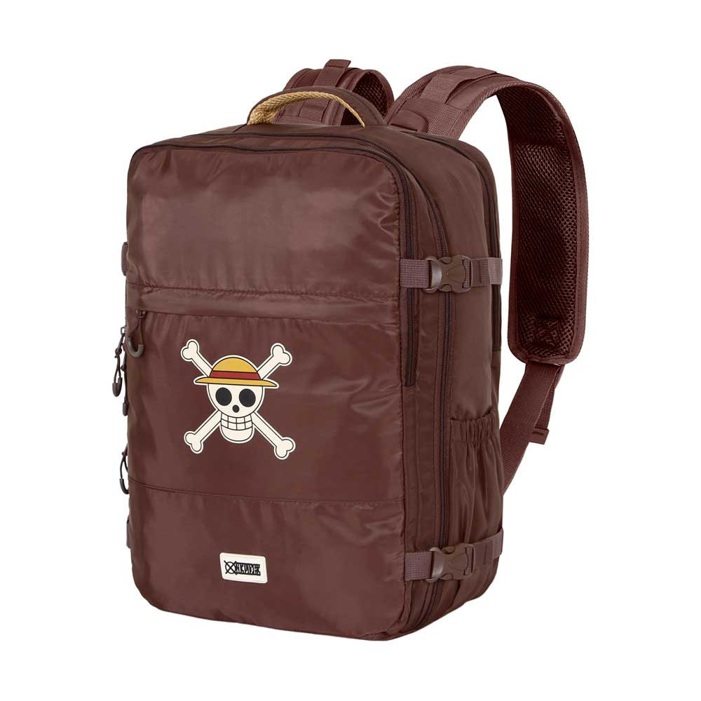 One Piece Mochila de viagem grande Mercury Skull