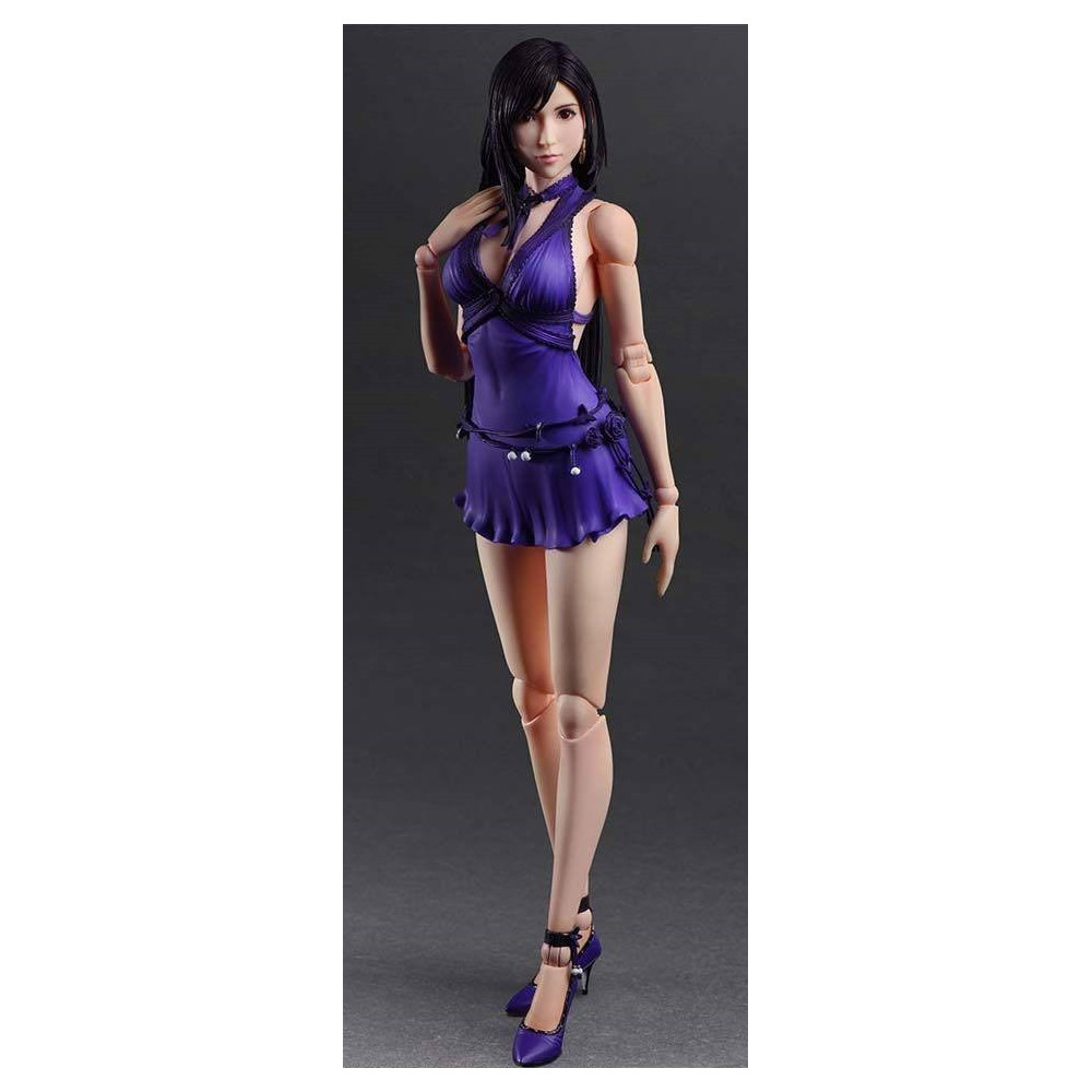 Tifa Lockhart Figura Vestido Final Fantasy VII Remake Play Arts Kai