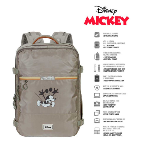 Mickey Mouse Mochila de viagem Disney Cara