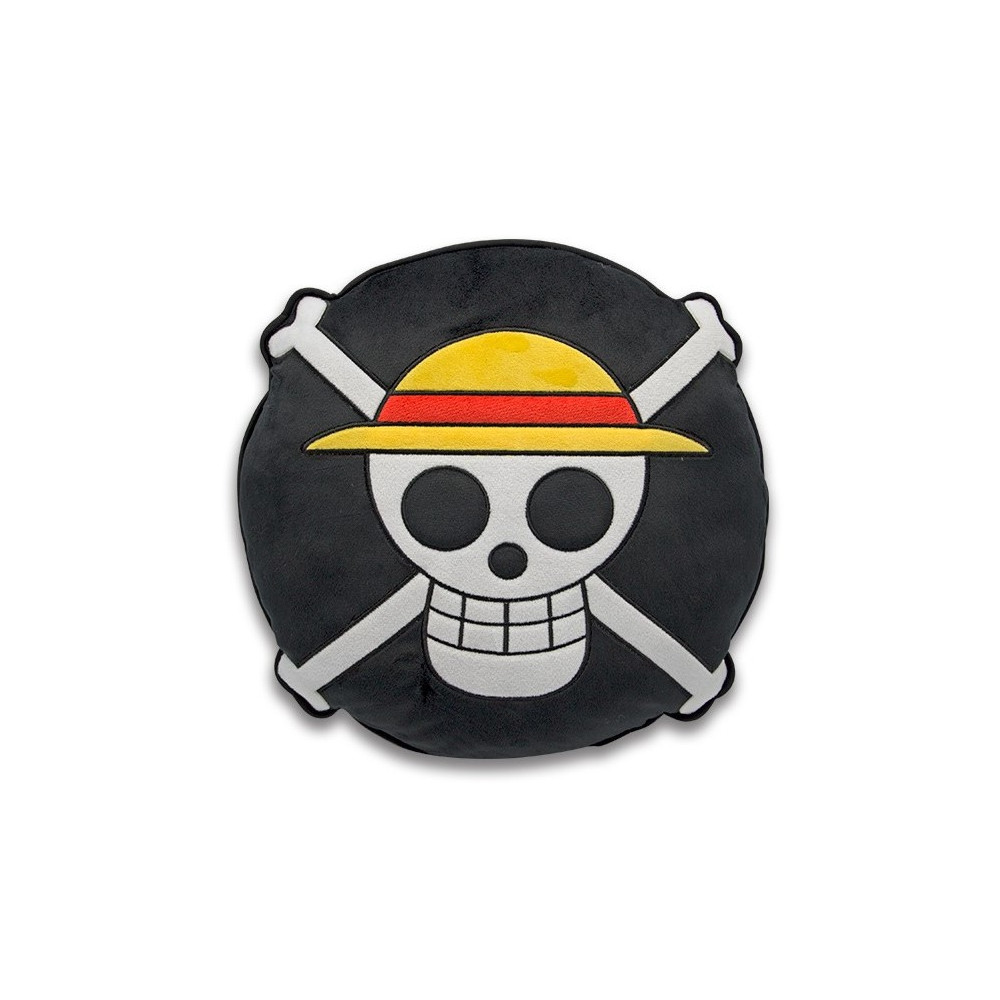 One Piece Almofada Emblema de pirata 30 cm