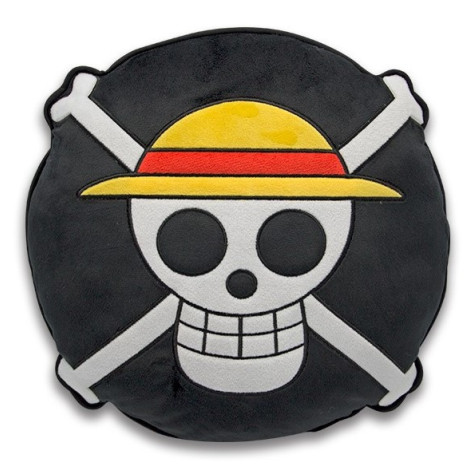 One Piece Almofada Emblema de pirata 30 cm