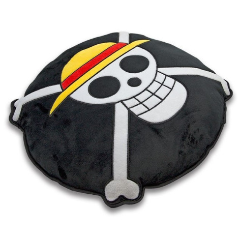 One Piece Almofada Emblema de pirata 30 cm