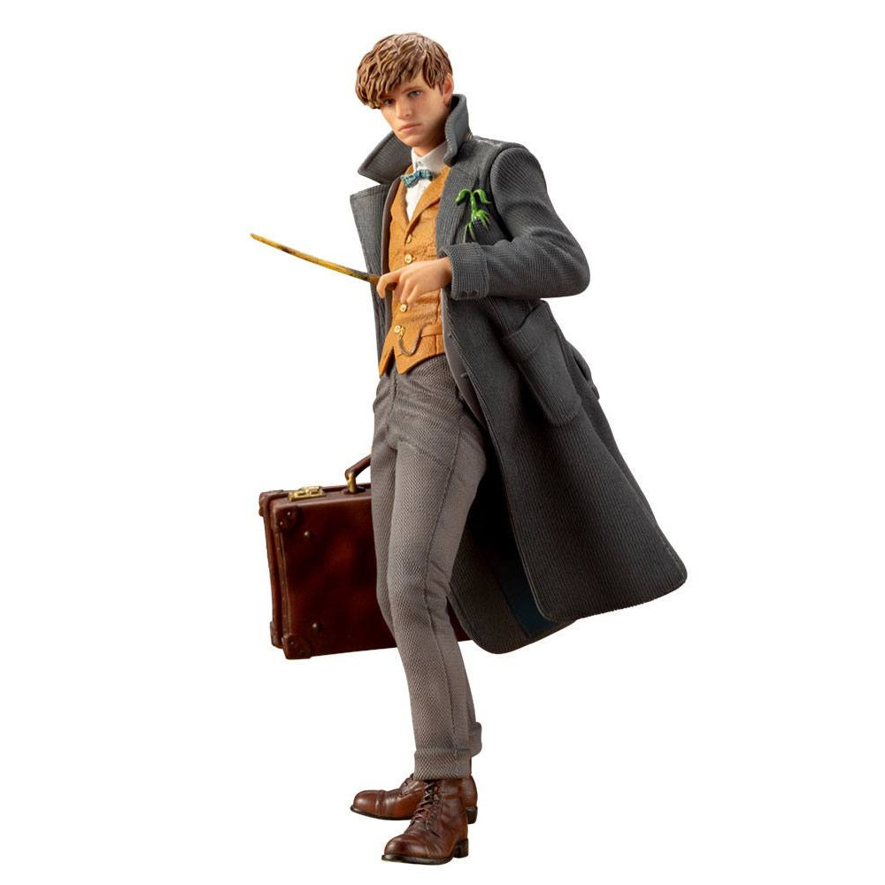 Animais Fantásticos 2 Pvc Artfx+ 1/10 Newt Scamander Figura 18 Cm