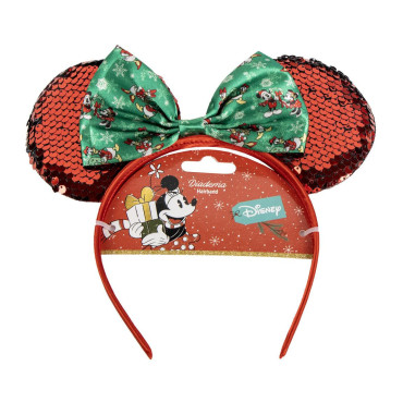 ACCESORIOS PELO DISPLAY NAVIDAD 24 PCS MINNIE