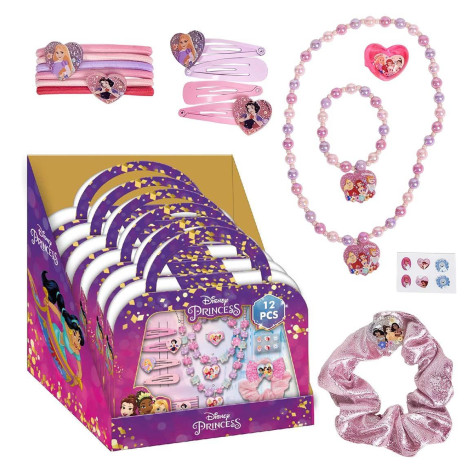 SET DE BELLEZA ACCESORIOS DISPLAY PRINCESS