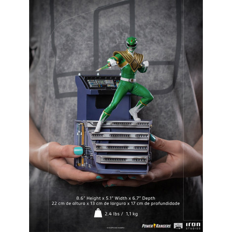 Figura do Ranger Verde de Mighty Morphin Power Rangers