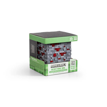 Réplica de Menda de Redstrone iluminada Minecraft