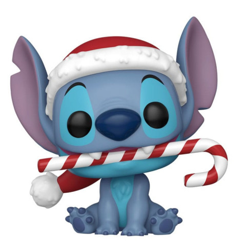 Funko Stitch Pop! Natal com Bengala Doce Disney