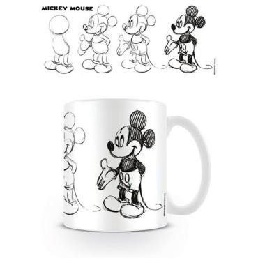 Caneca Disney Mickey Mouse Sketch