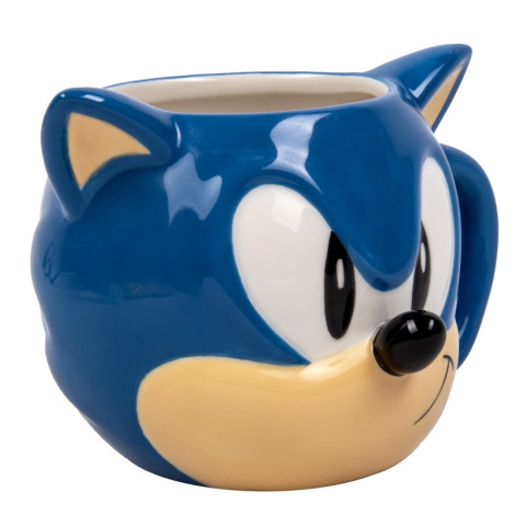 Caneca 3D e Puzzle Sonic The Hedgehog