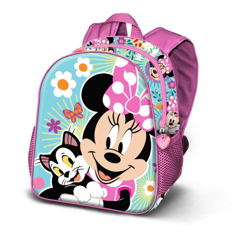 Mochila rosa da Minnie Mouse para o quarto das crianças