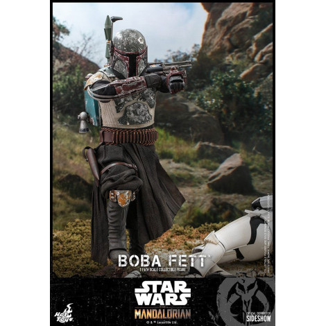 Figura 1/6 Boba Fett O Mandaloriano Hot Toys