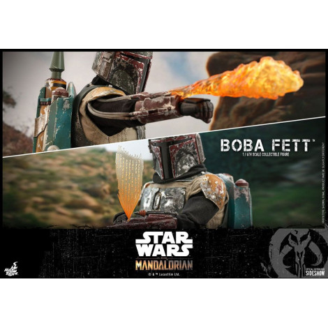 Figura 1/6 Boba Fett O Mandaloriano Hot Toys