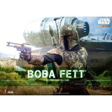 Figura 1/6 Boba Fett O Mandaloriano Hot Toys