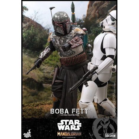 Figura 1/6 Boba Fett O Mandaloriano Hot Toys