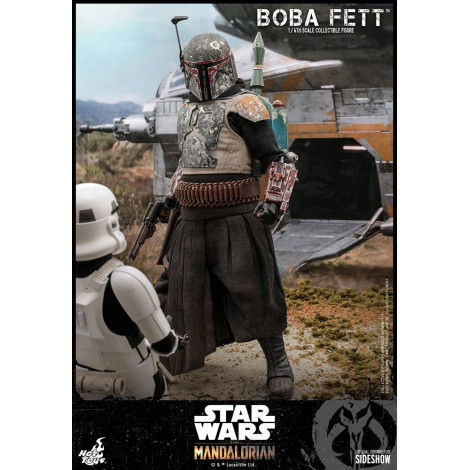 Figura 1/6 Boba Fett O Mandaloriano Hot Toys