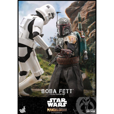 Figura 1/6 Boba Fett O Mandaloriano Hot Toys