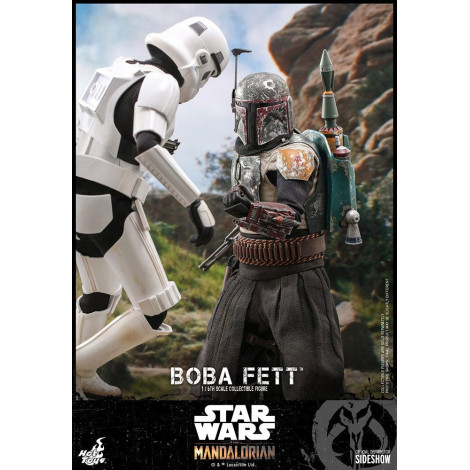 Figura 1/6 Boba Fett O Mandaloriano Hot Toys