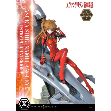 Figura Rebuild Of Evangelion 1/4 Asuka Shikinami Langley Versão Bónus 66 Cm