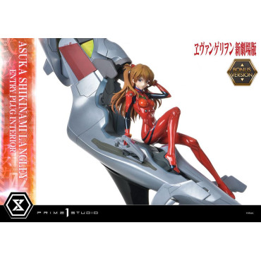 Figura Rebuild Of Evangelion 1/4 Asuka Shikinami Langley Versão Bónus 66 Cm