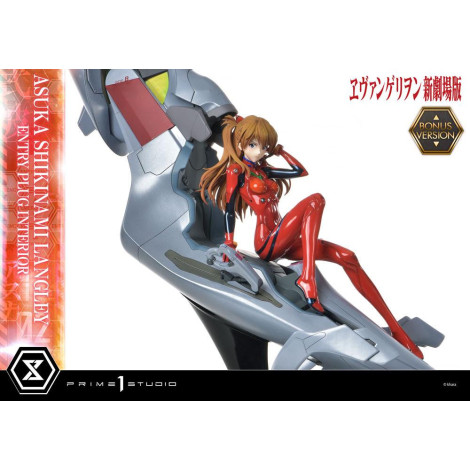 Figura Rebuild Of Evangelion 1/4 Asuka Shikinami Langley Versão Bónus 66 Cm