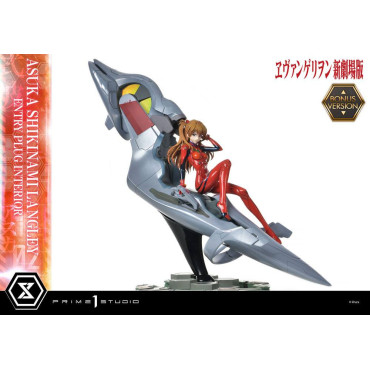 Figura Rebuild Of Evangelion 1/4 Asuka Shikinami Langley Versão Bónus 66 Cm