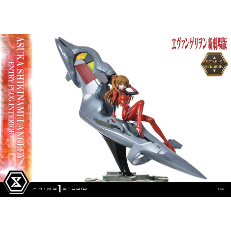 Figura Rebuild Of Evangelion 1/4 Asuka Shikinami Langley Versão Bónus 66 Cm