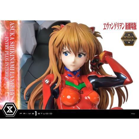 Figura Rebuild Of Evangelion 1/4 Asuka Shikinami Langley Versão Bónus 66 Cm