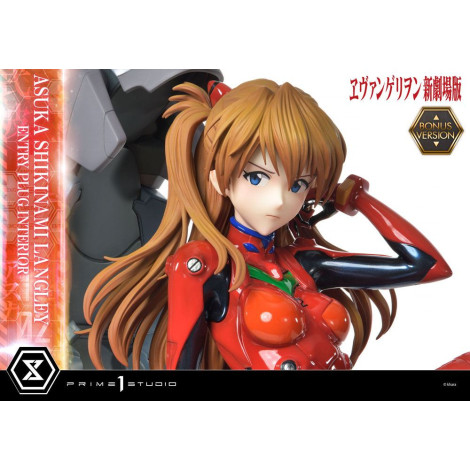 Figura Rebuild Of Evangelion 1/4 Asuka Shikinami Langley Versão Bónus 66 Cm