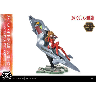 Figura Rebuild Of Evangelion 1/4 Asuka Shikinami Langley Versão Bónus 66 Cm