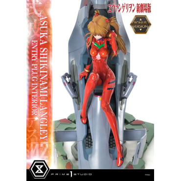 Figura Rebuild Of Evangelion 1/4 Asuka Shikinami Langley Versão Bónus 66 Cm