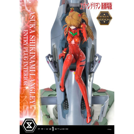 Figura Rebuild Of Evangelion 1/4 Asuka Shikinami Langley Versão Bónus 66 Cm