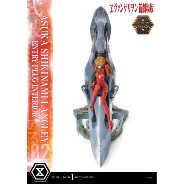 Figura Rebuild Of Evangelion 1/4 Asuka Shikinami Langley Versão Bónus 66 Cm